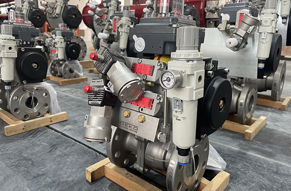 قدمت شركة جيكو صمامات كروية هوائية لمشروع ألياف الكربون في غوتاي داتشنغ