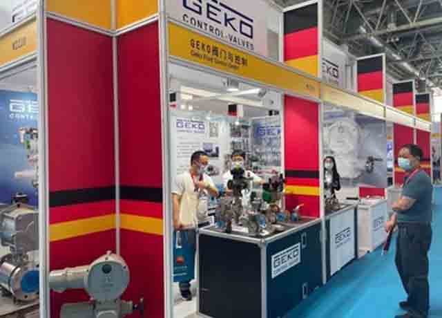 حضرت GEKO CONTROL-VALVES Cippe 2021 في بكين