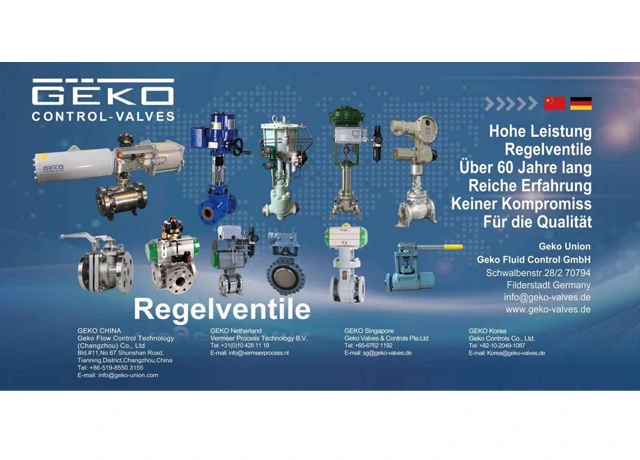 تطبيق صمامات كروية موجهة بالقفص متعددة المراحل عالية الضغط