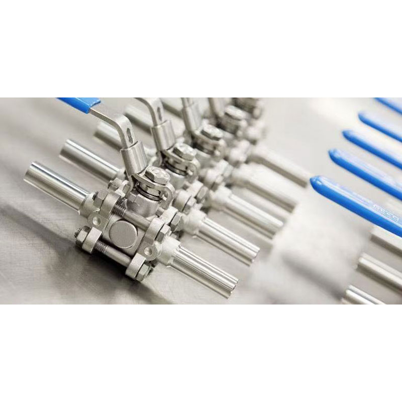 CIP/SIP ready stainless steel ball valve for hygienic cleaning systems