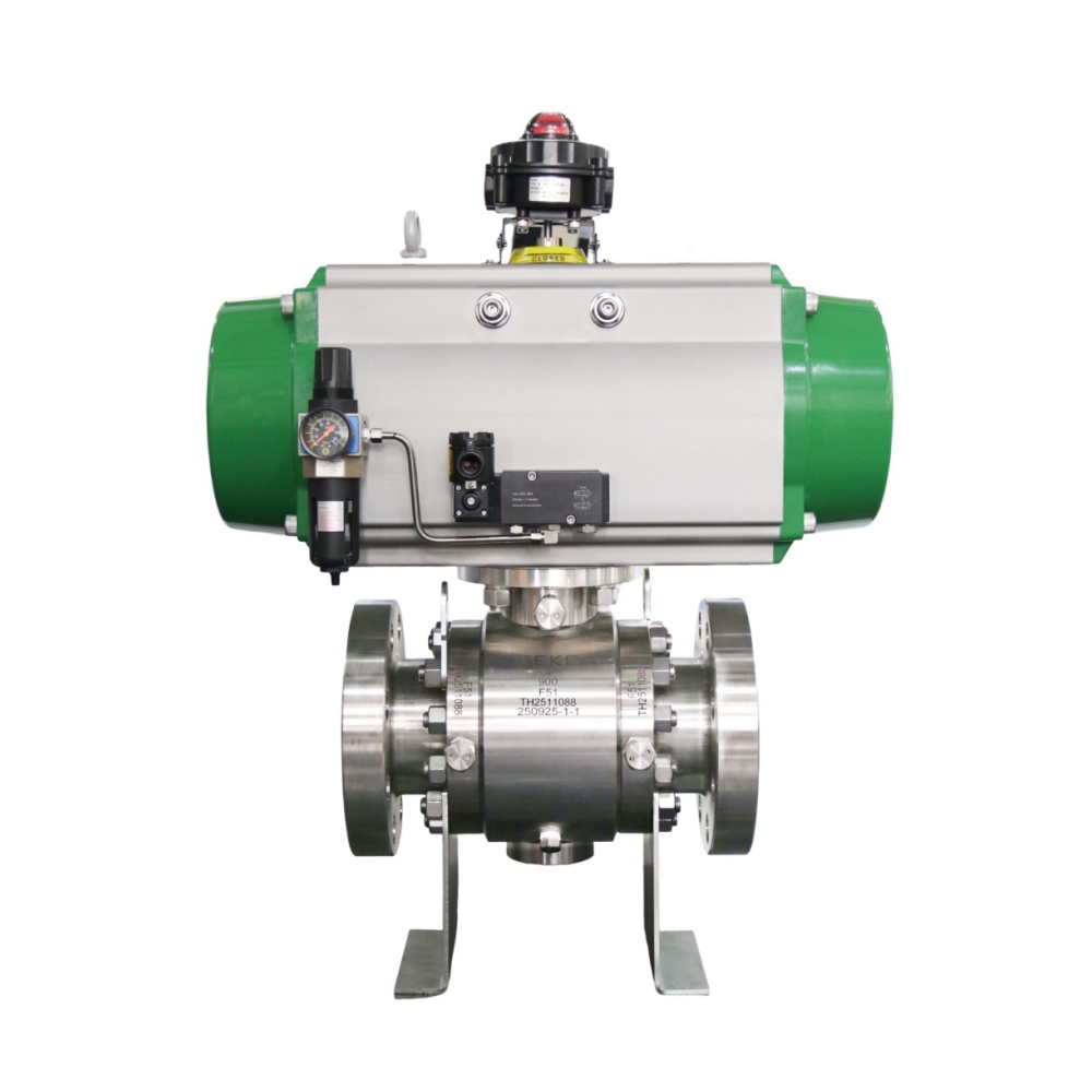 GEKO Ships Pneumatic Trunnion Ball Valves to Egyptian Petroleum Company